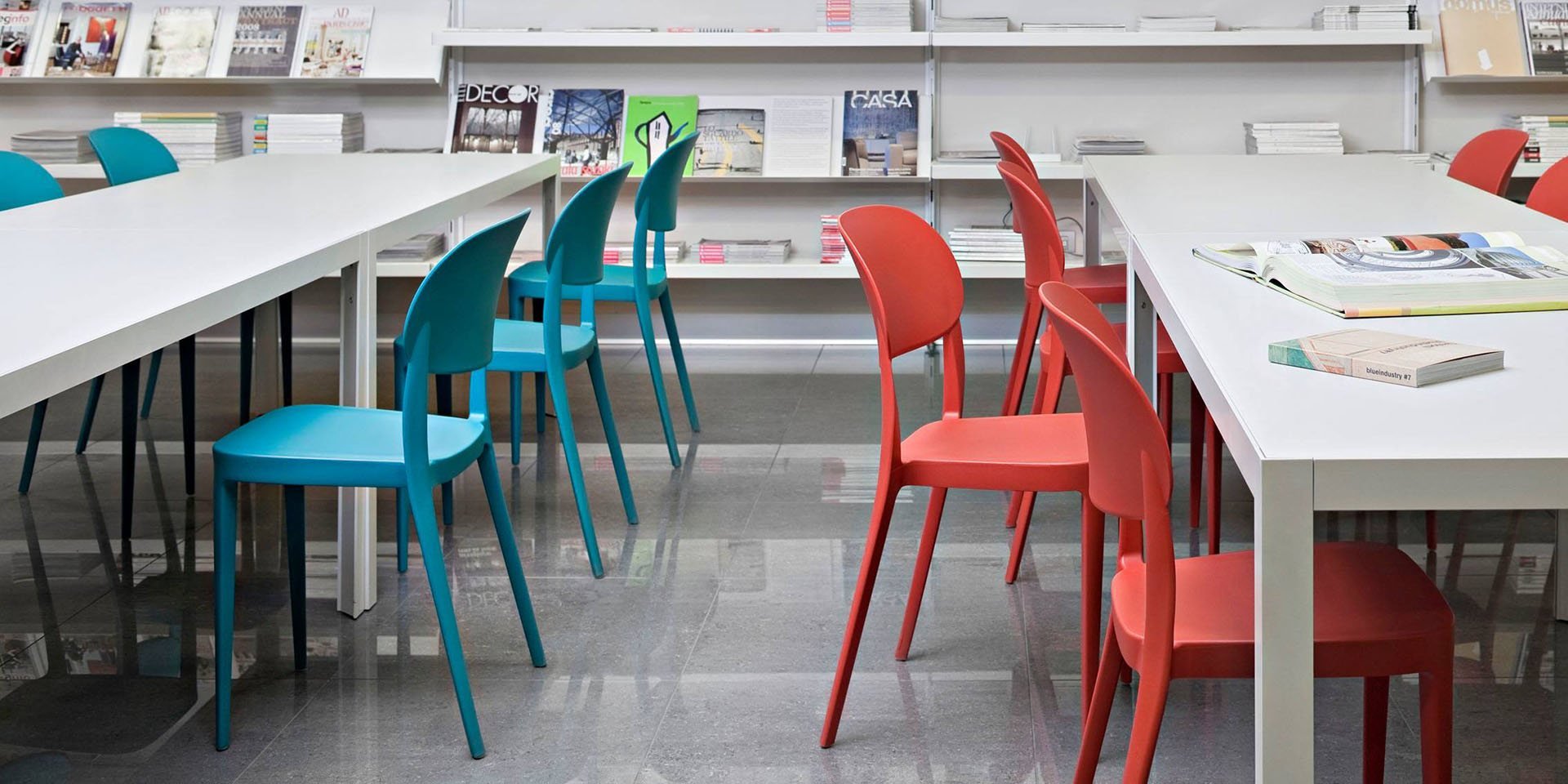 Amy Stackable Chair by Valerio Sommella Studio for Alma Design