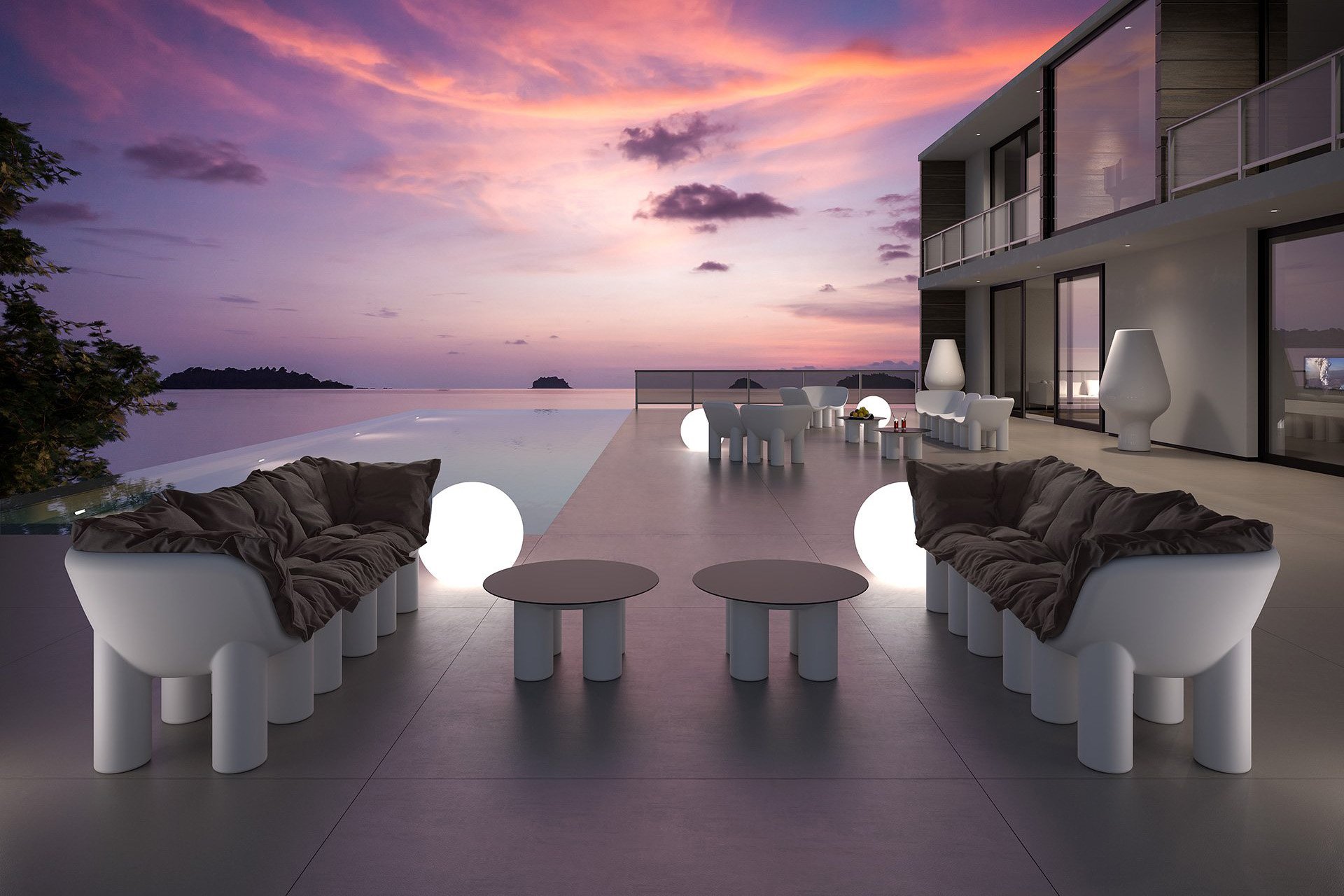 Atene Modular Seating System by Valerio Sommella Studio for Plust Collection