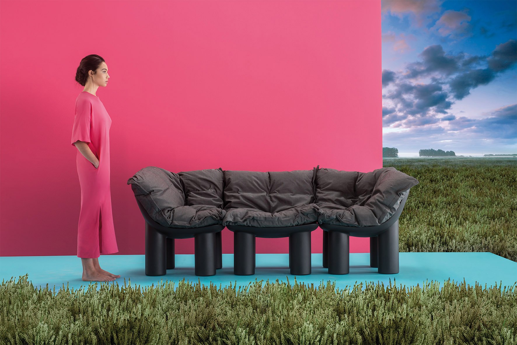 Atene Modular Seating System by Valerio Sommella Studio for Plust Collection