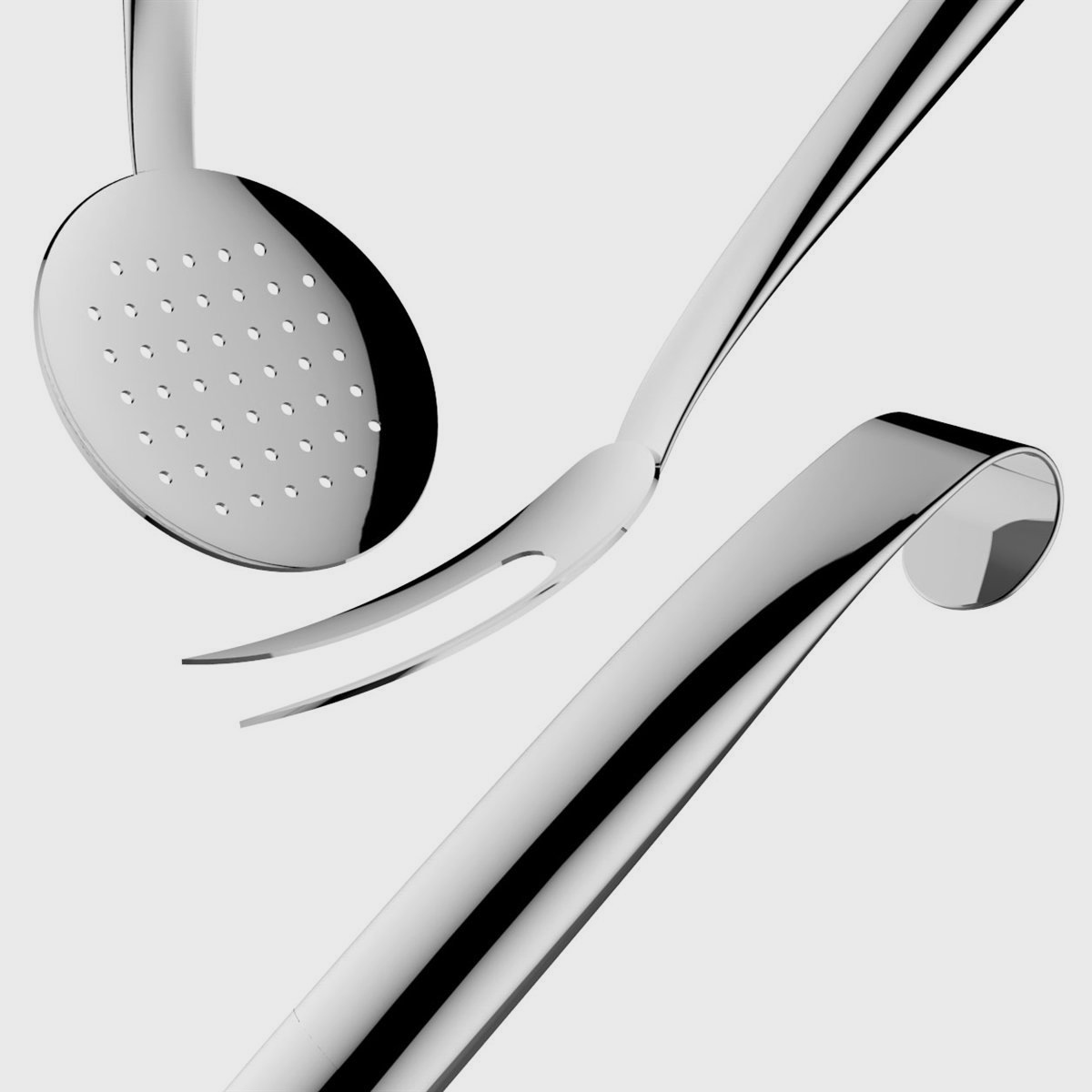 Brigata Kitchen Utensils by Valerio Sommella Studio for Alessi