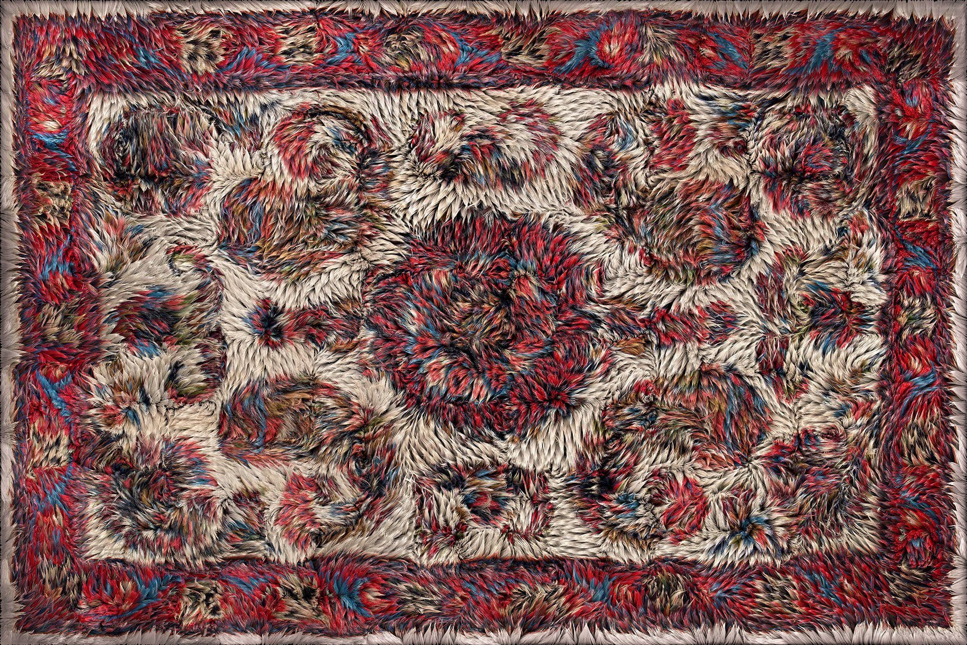 Fur Rugs Carpet & Rug Collection by Valerio Sommella Studio for Moooi