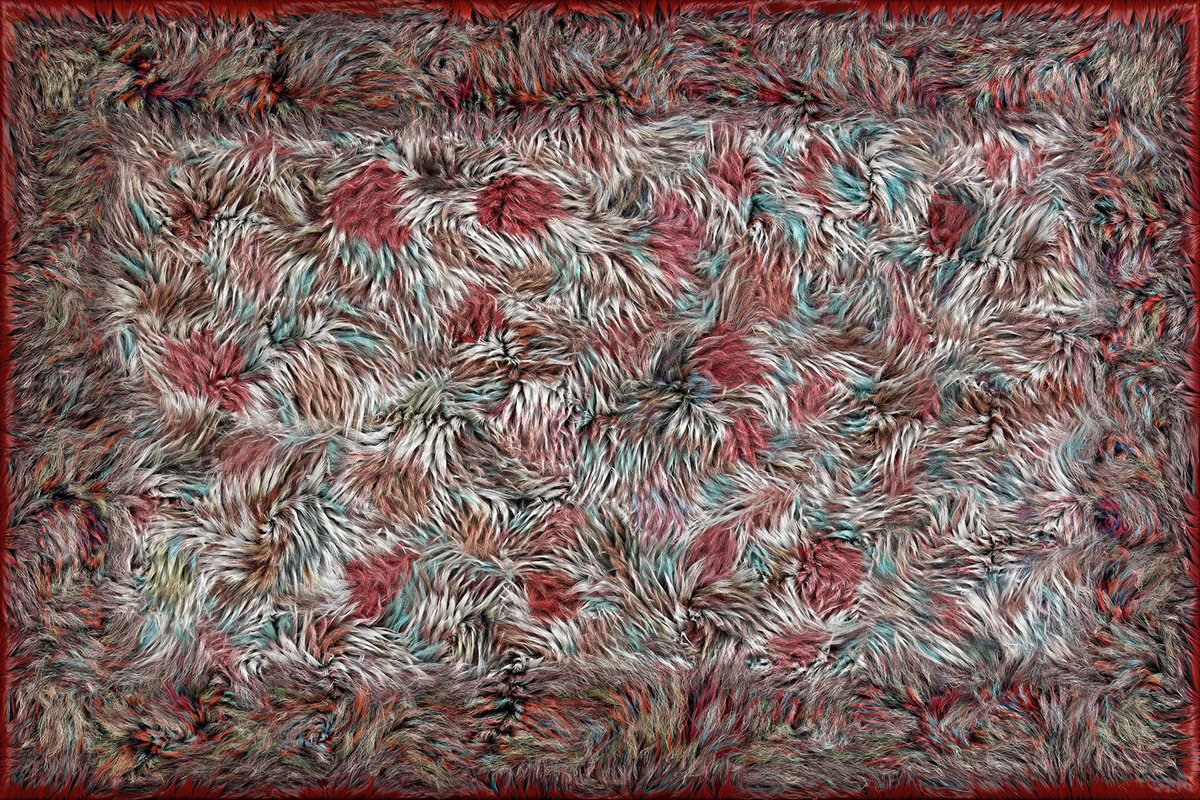 Fur Rugs Carpet & Rug Collection by Valerio Sommella Studio for Moooi