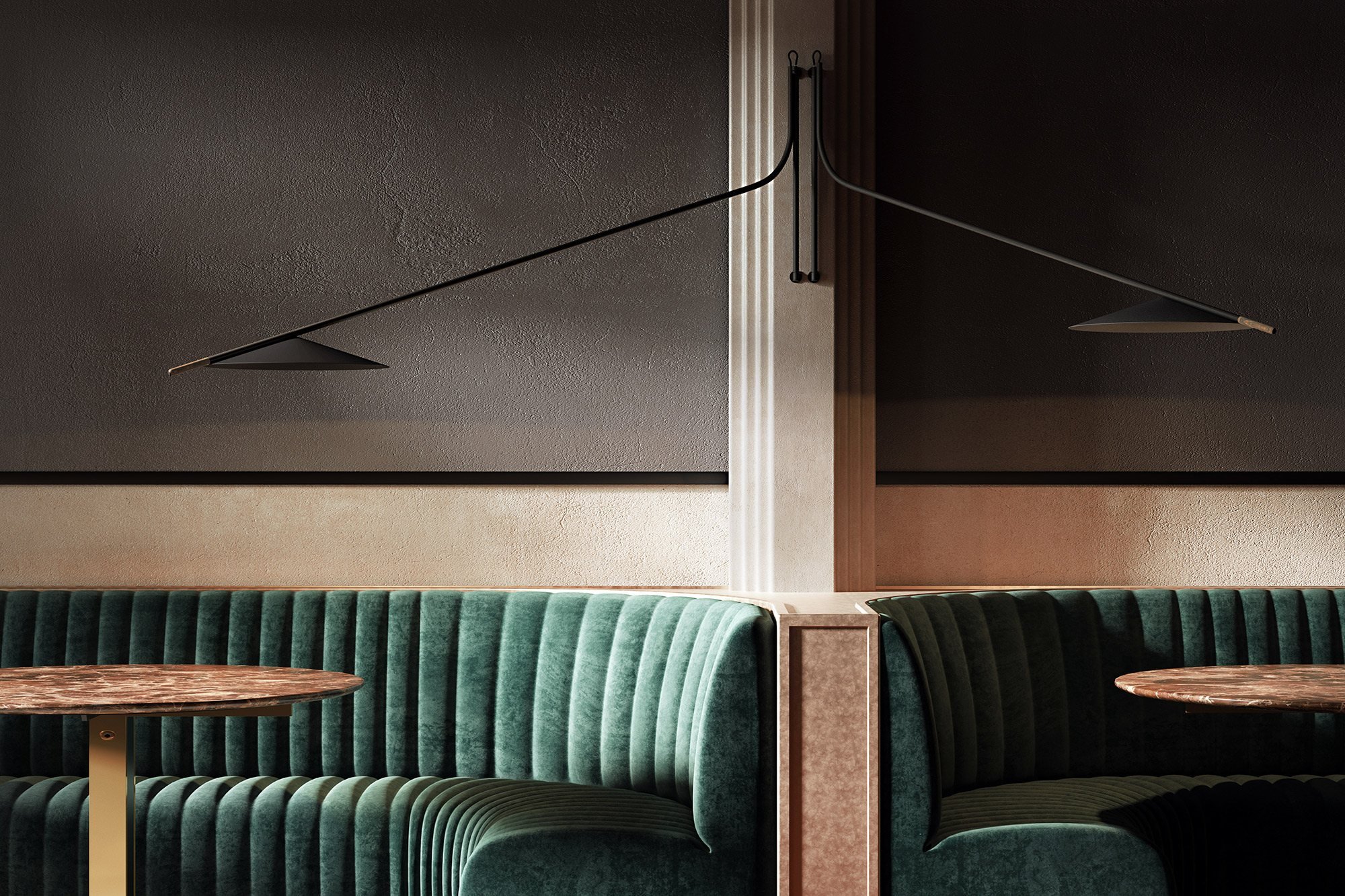 Glifo Wall & Reading Lamp by Valerio Sommella Studio for Penta