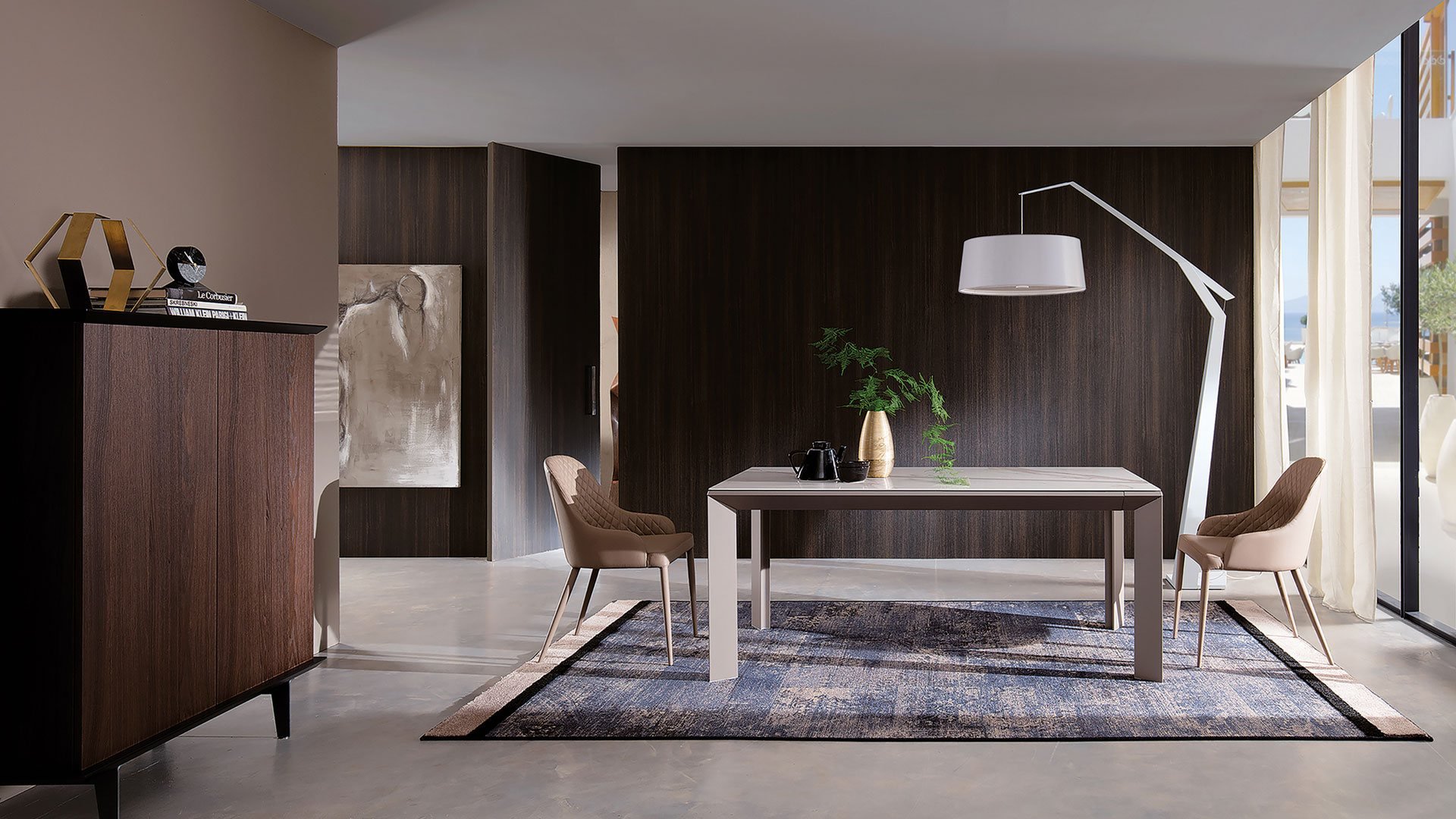 Grus Floor Lamp by Valerio Sommella Studio for LCI