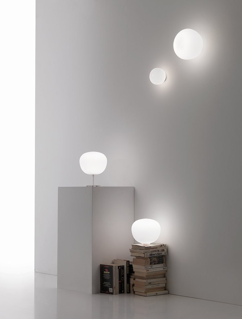 Lumi Blown Glass Lamp by Valerio Sommella Studio for Fabbian