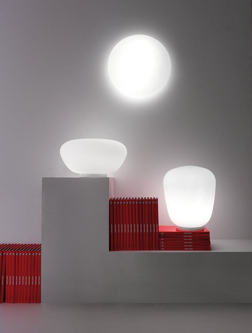 Lumi Blown Glass Lamp by Valerio Sommella Studio for Fabbian