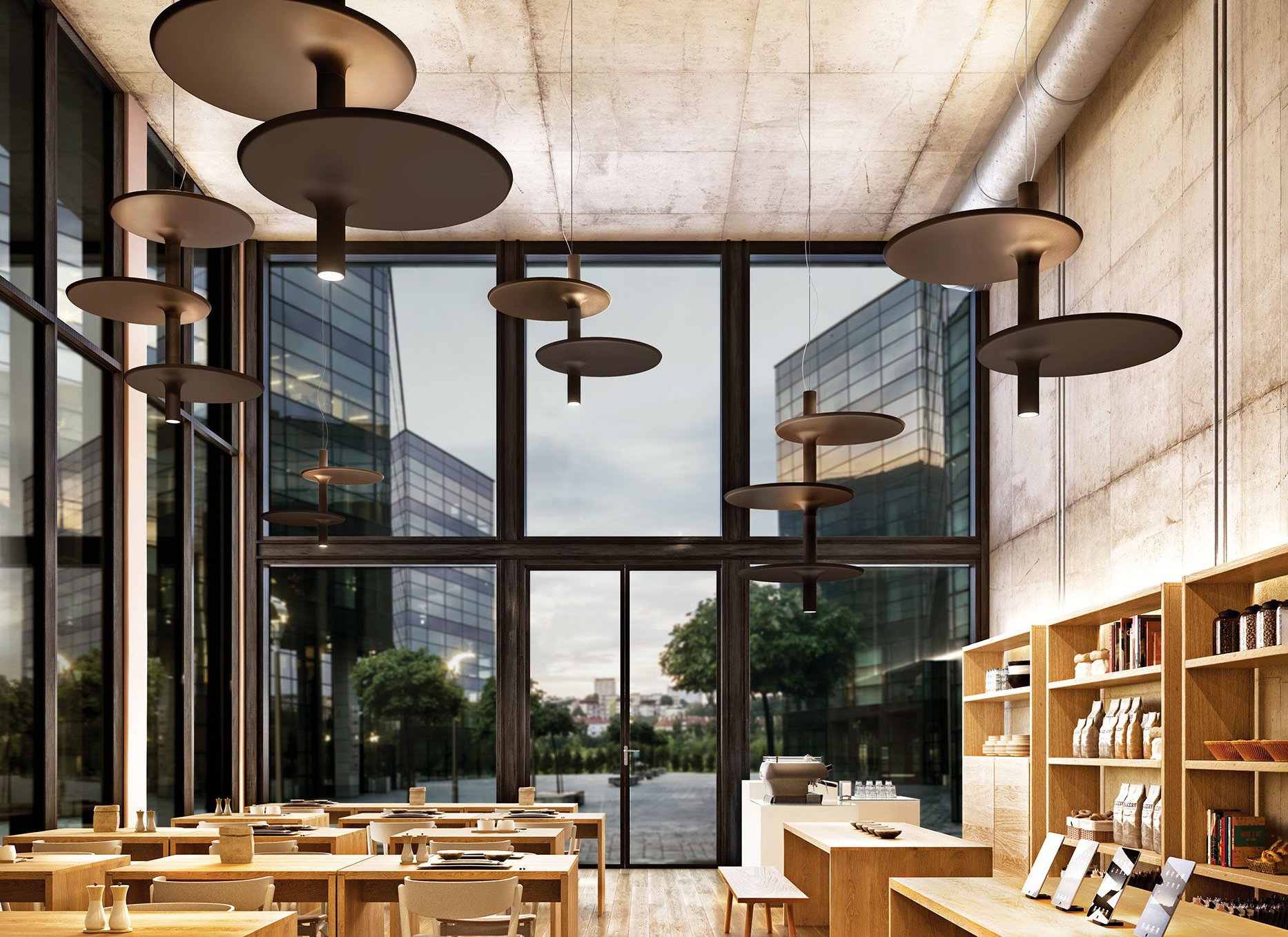 Victoria Suspension Lamp by Valerio Sommella Studio for Kdln
