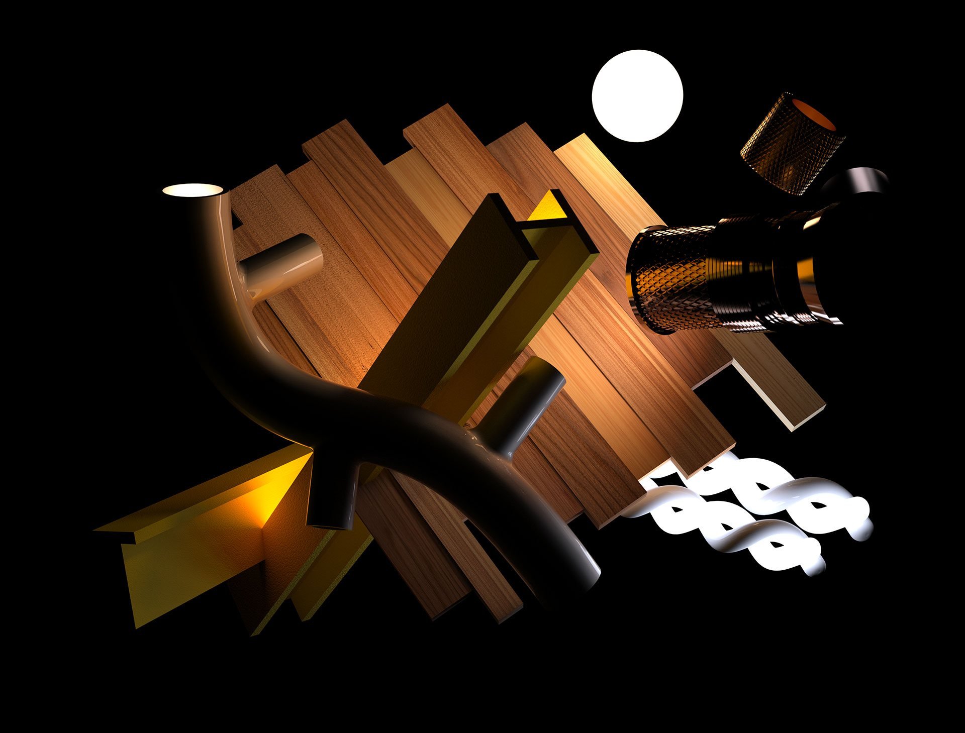 Visual Landscapes Graphic Artwork by Valerio Sommella Studio for Apple