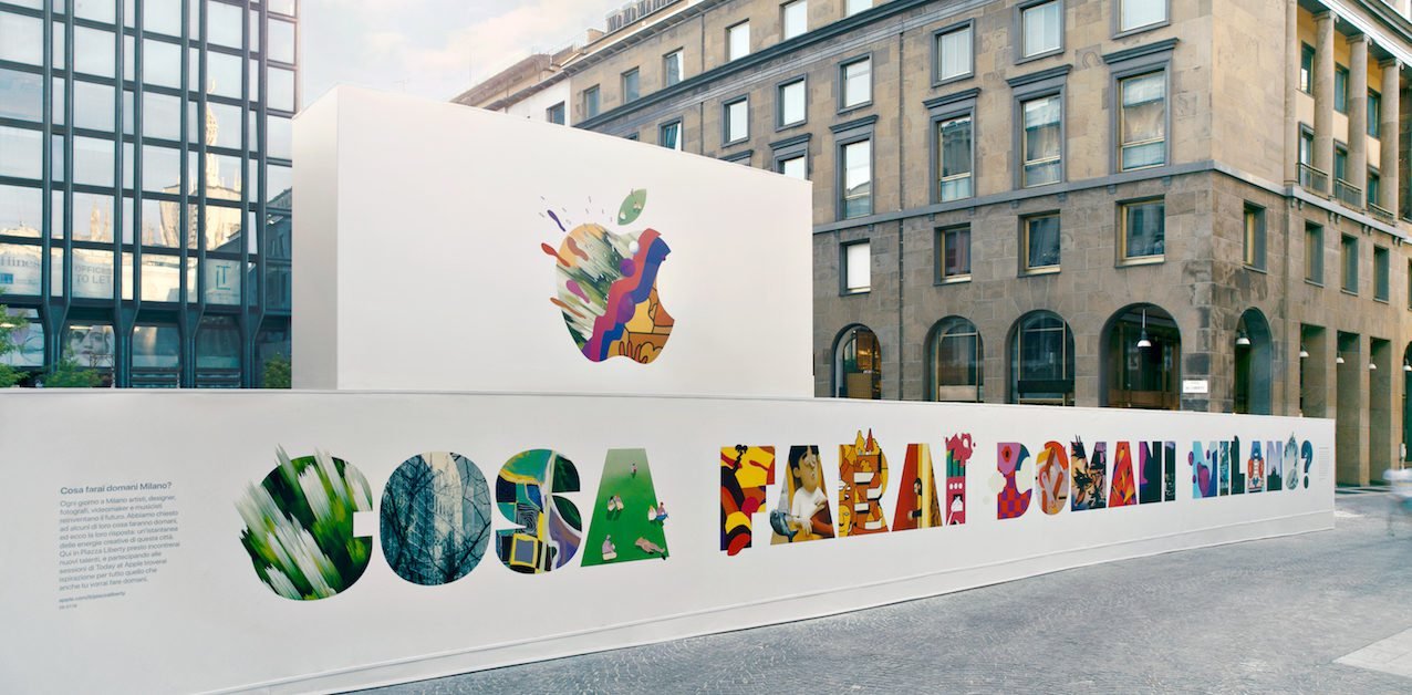 Visual Landscapes Graphic Artwork by Valerio Sommella Studio for Apple