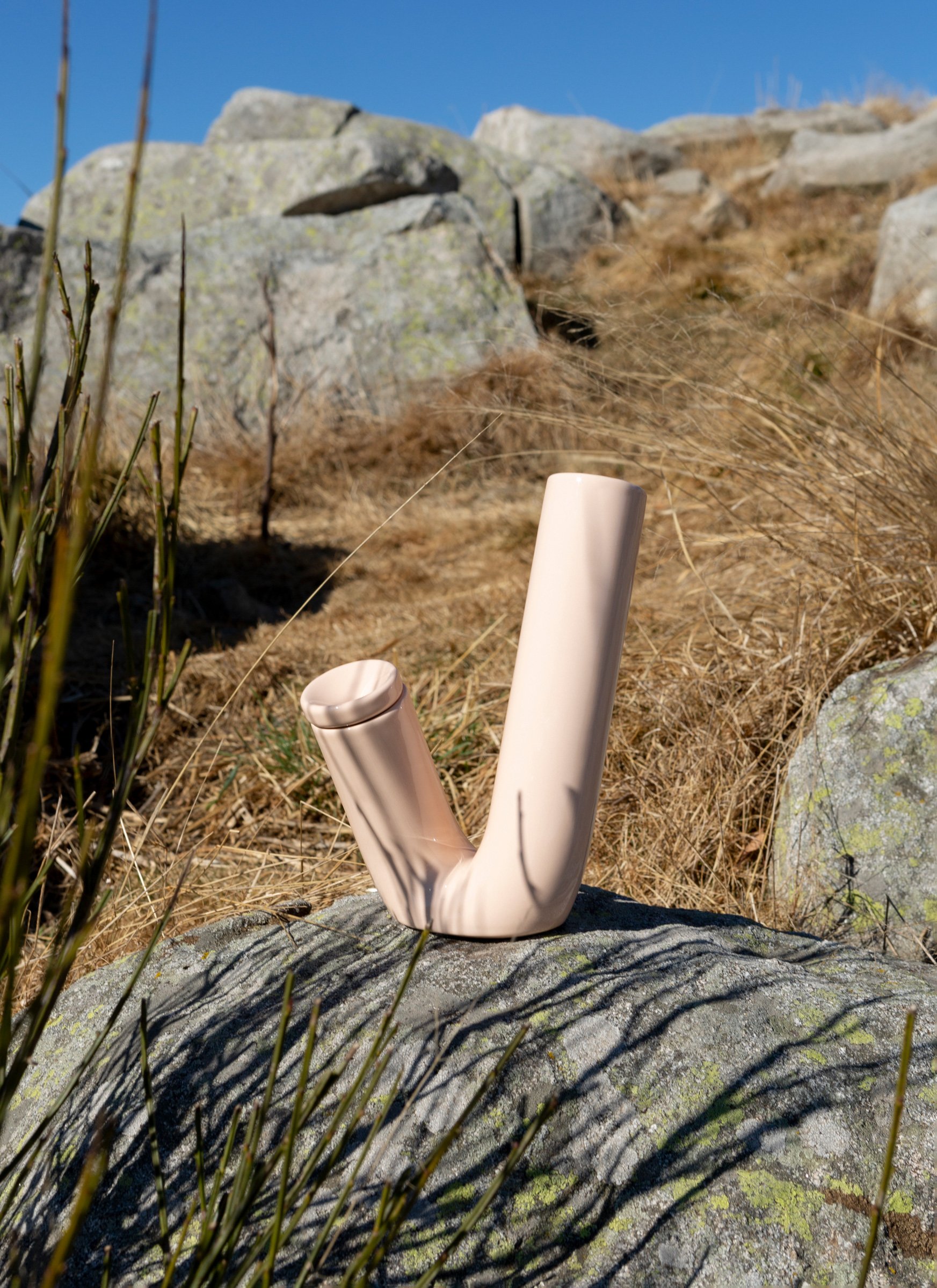 VS001 Porcelain Design Object by Valerio Sommella Studio for Weed'd